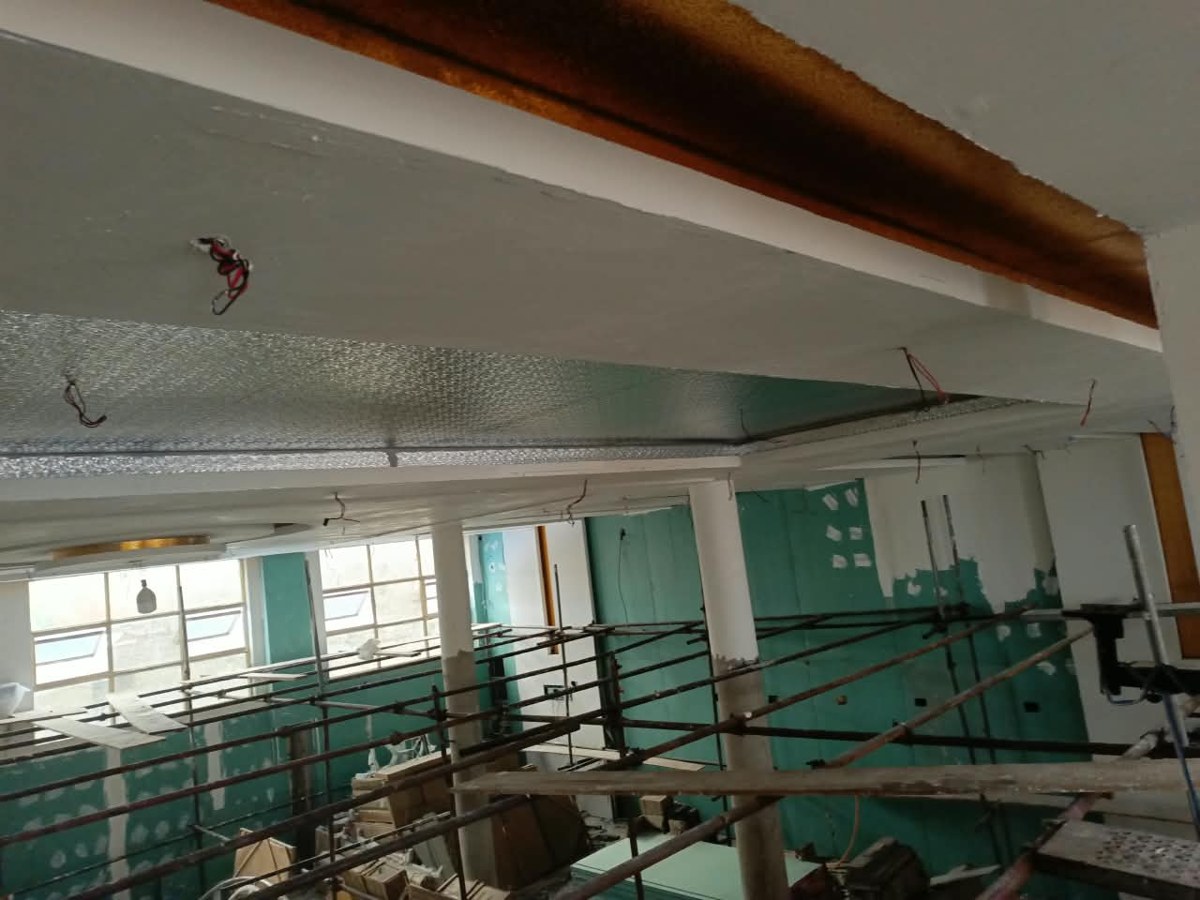 Aménagement intérieur en cours